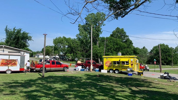 AT LEAST ONE PERSON IS DEAD, MULTIPLE OTHER ARE INJURED IN TAFT, OKLAHOMA.