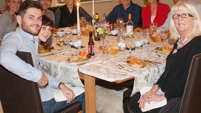 When dating outside your race and you get invited to the family dinner, is it awkward looking different than everyone else?