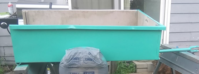 Got a new trailer and started sanding and repainting it what do you guys think so far?