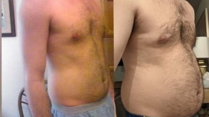 Hpw much weight does it look like I've put on?