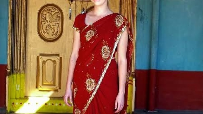 Do non-Indian girls like to wear saree on any occasion?
