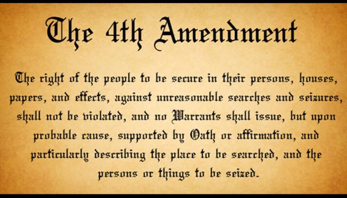 Does a person home in the USA have protection with the Fourth Amendment?