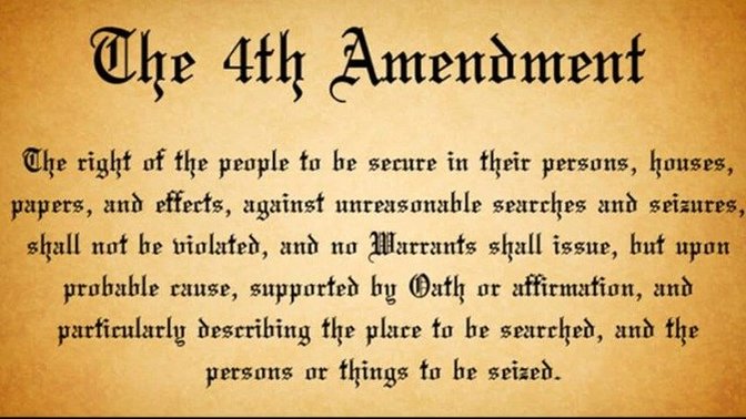 Does a person home in the USA have protection with the Fourth Amendment?