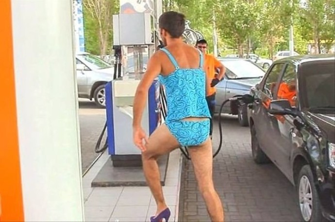 With fuel prices so high, would you men do this for free fuel?