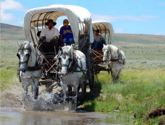 If you could, would you travel by covered wagon?