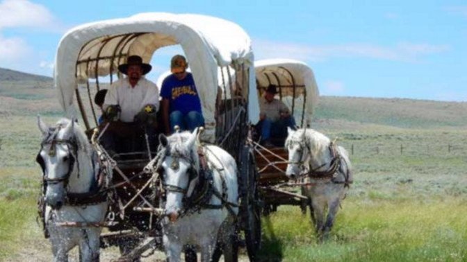 If you could, would you travel by covered wagon?