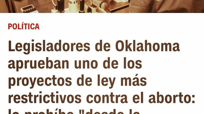 After having made abortion illegal in Oklahoma, what is the next state in which we should make it illegal?