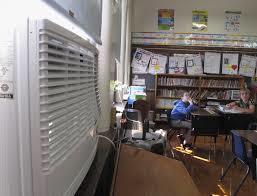 Does your Local school district have AC in the classrooms?