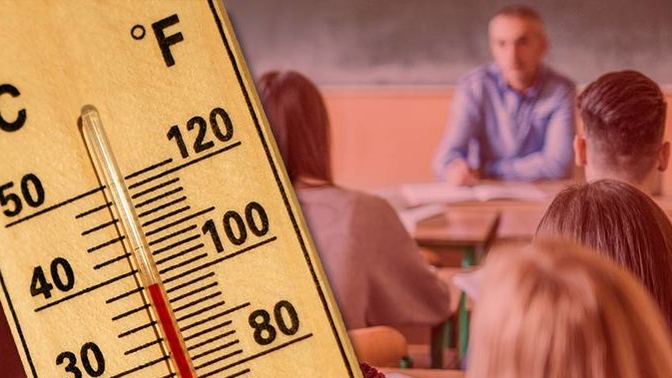 Does your Local school district have AC in the classrooms?