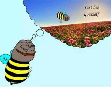 Is it true: be yourself everyone else is taken?