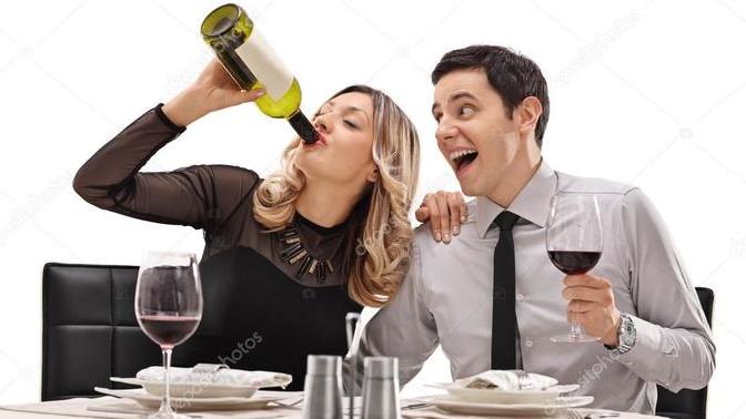 How come she's never drunk?