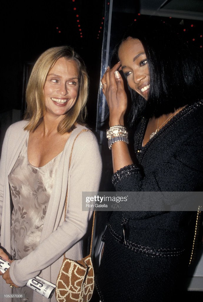 Lauren Hutton & Naomi Campbell