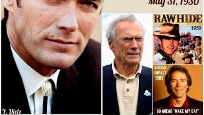 Did you wish Clint Eastwood a Happy Birthday?