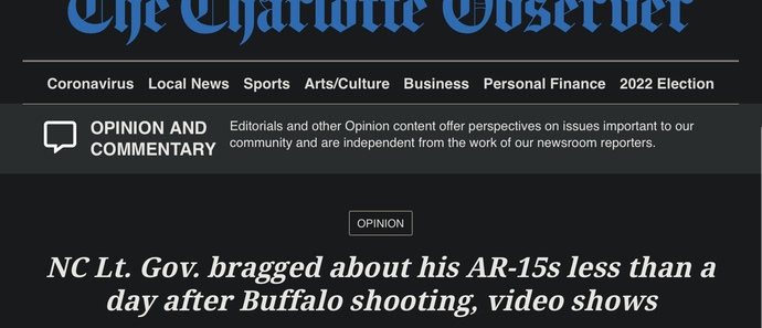 Do you own guns in case the government gets too big for its britches?