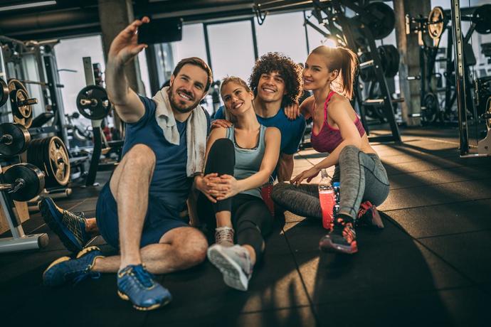 Did you ever meet anyone at the health club that you developed a casual or serious relationship with?