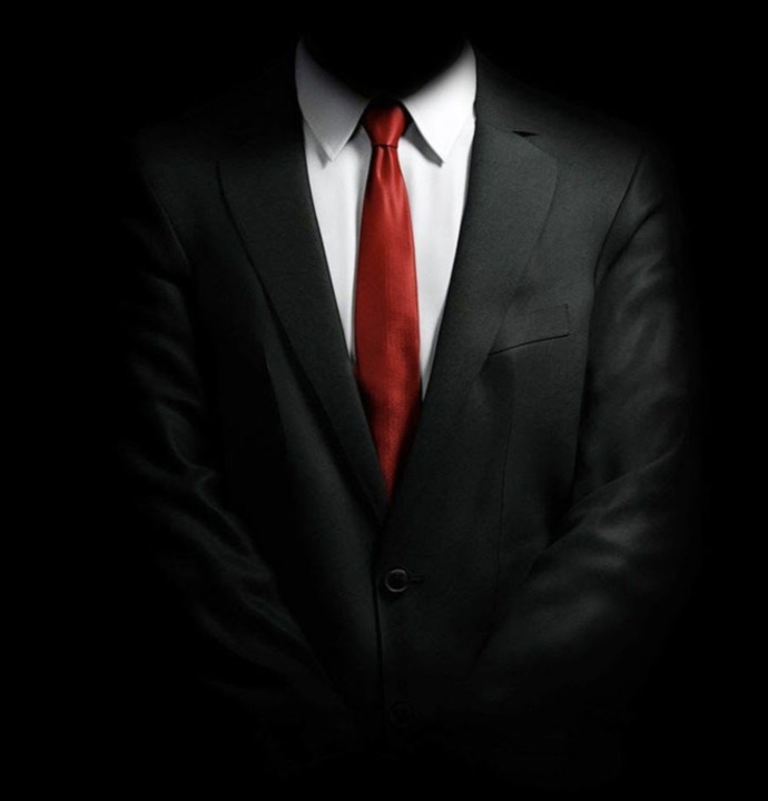 How much do you like this kind of suit: black suit, white shirt, red tie?