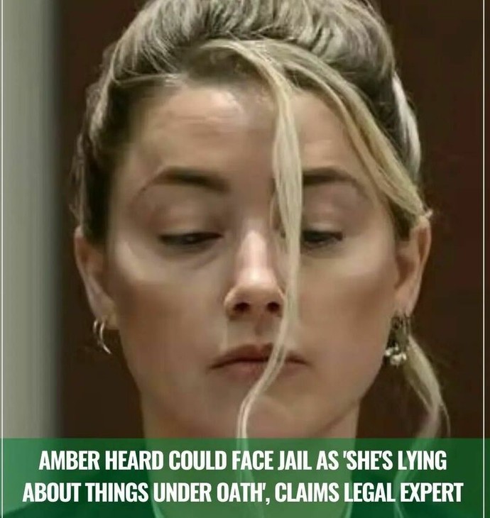Do you think Amber Heard will be in a lot more trouble now?