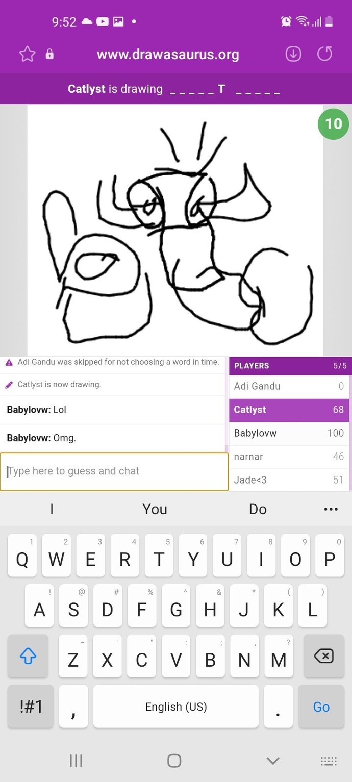 Can you guess what I am trying to draw?