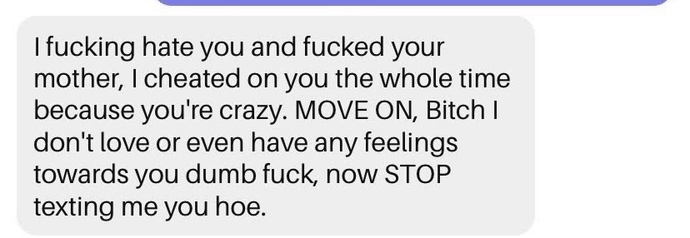 Guy came back after saying this?