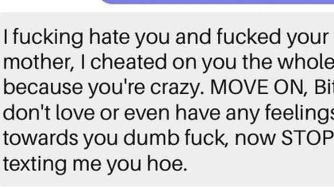 Guy came back after saying this?