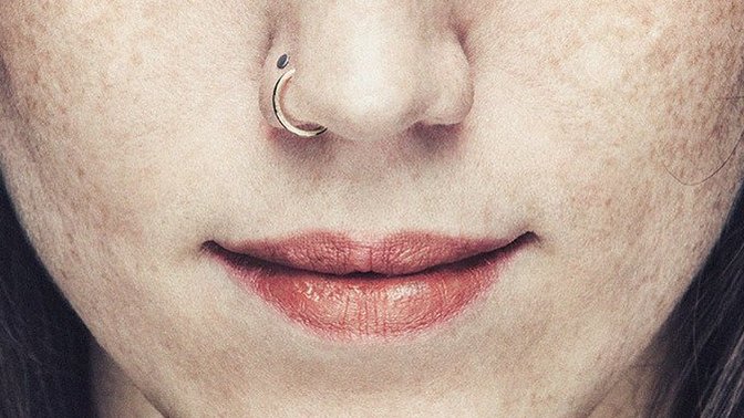 Can a guy get a nose ring?