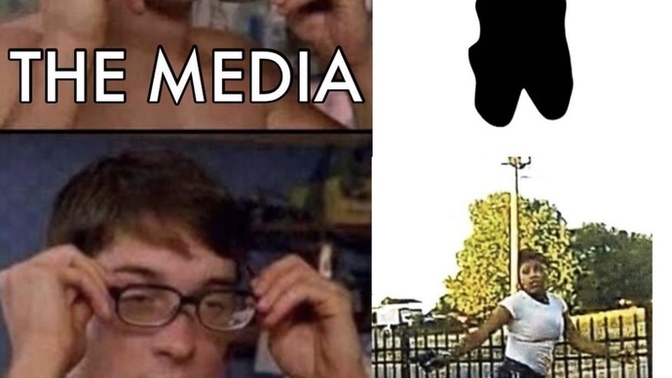 Is this accurate when it comes to media reporting on police shootings versus actual police body cam footage?