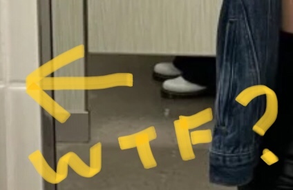 Is it me or do people sit on the toilet weird nowadays?