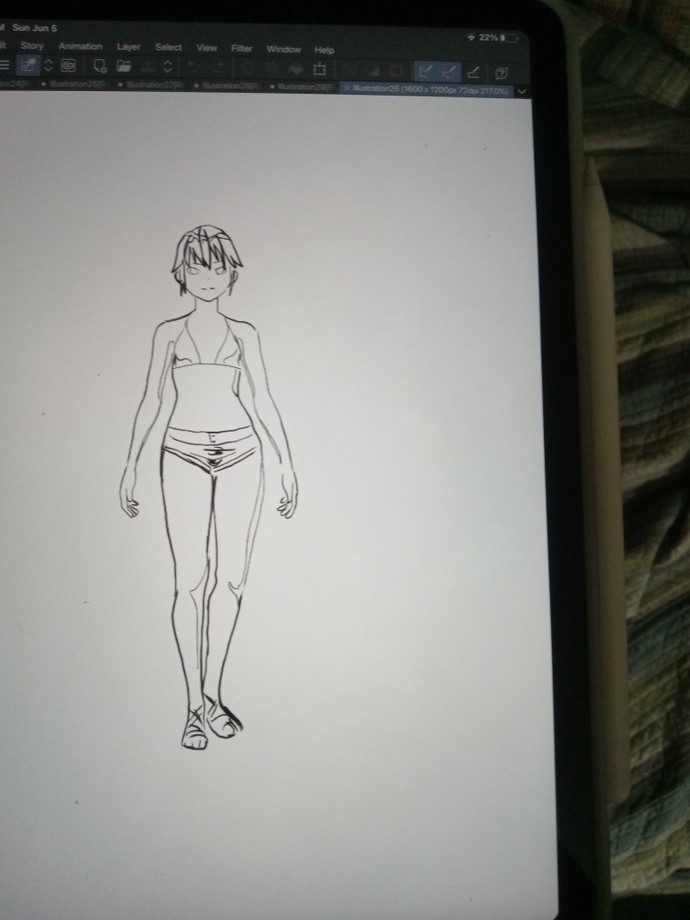 I doing digital comics I wonder the anatomy of this female and male look right opinion on the bodies?
