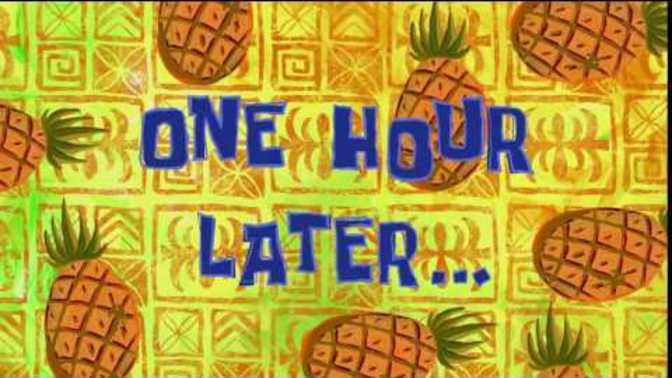 What did you do an hour ago?