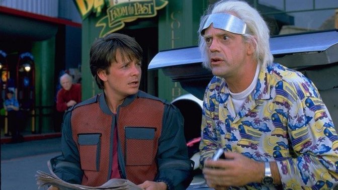 What would Marty McFly think and would Doc Brown would want to go "Back to the Future"?