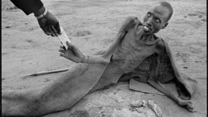 Do you think western civilization and America need a good ole serious drought or famine like in the Bible days to make common sense Great Again?