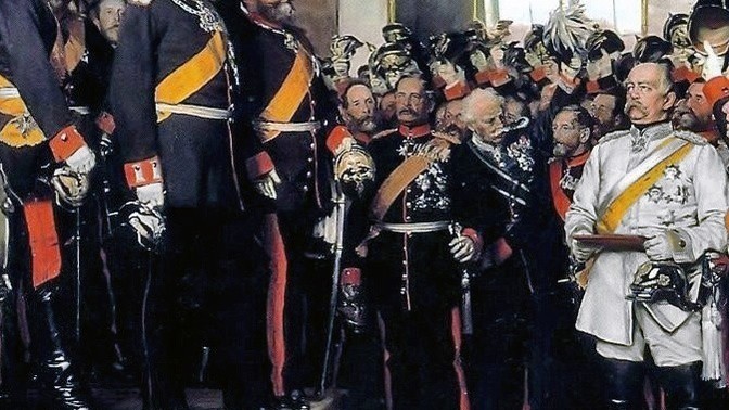 Why Bismarck chose Versailles for the proclamation of the German Empire?