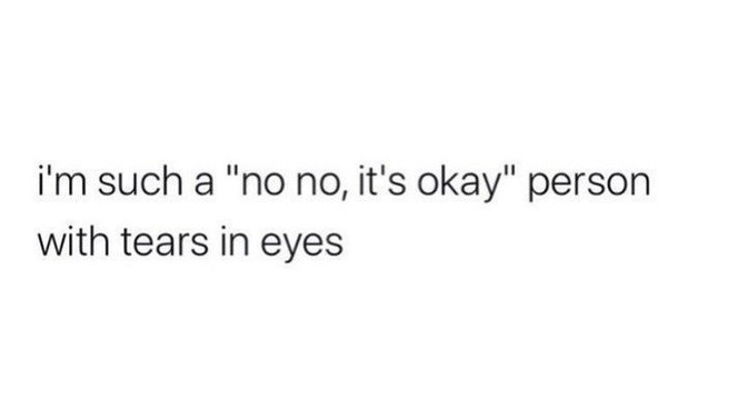 How do I stop being this type of person?