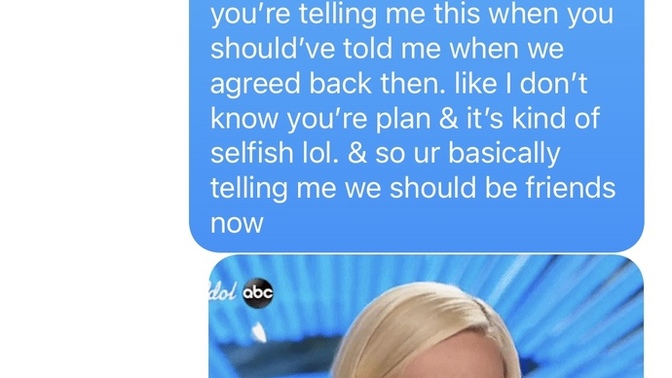 Why did he say this?