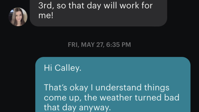 Does the description of her job sound legitimate?