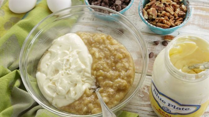 Would you eat banana bread made with mayonnaise?