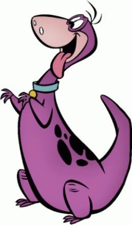Fred Flintstones pet dinosaur Dino