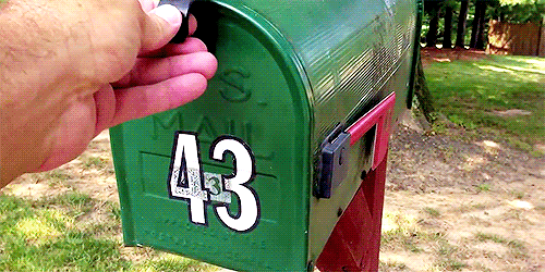 What would you do if you found this in your mail box?