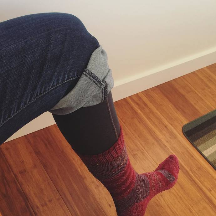 Do you think it will be seen as a dating red flag if I wear leggings under my pants all the time?