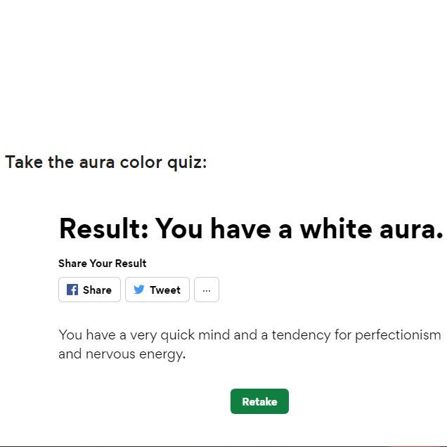 What color is your Aura?
