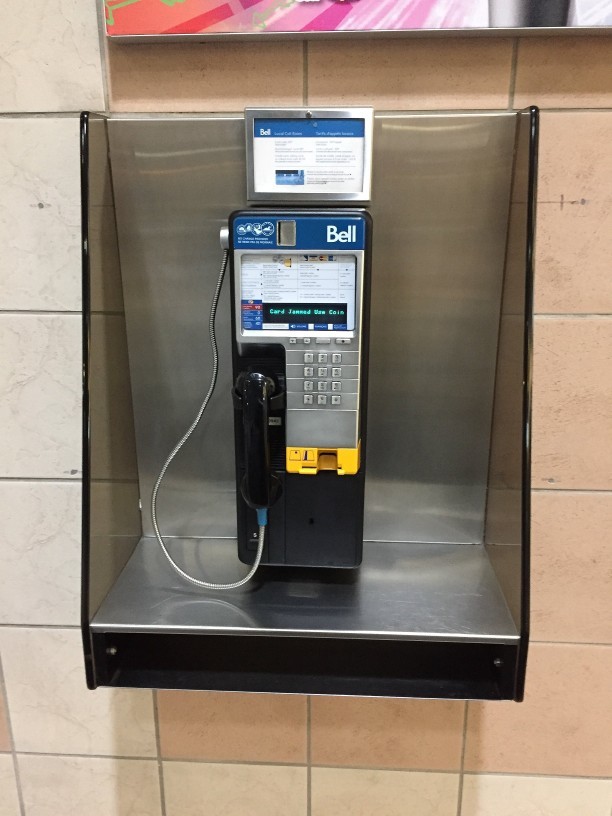 When was the last time you have used a pay phone?