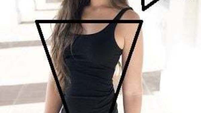 Is the inverted triangle body shape attractive?