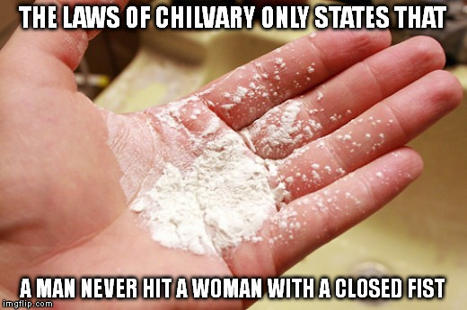 Should we encourage or discourage male victims to hit their abusive female partners?