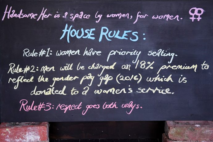 Should Men be charged a Man-Tax in stores and restaurants in order to reflect the Gender Wage Gap?