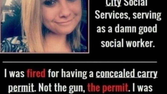 Apparently the city of Roanoke would rather this woman became a victim?