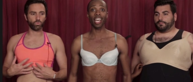 Is it still crossdressing if a man don't wear a bra?