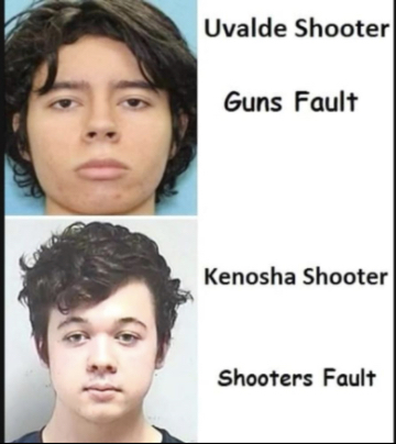 Can anybody get past their racist bias and note the inconsistencies here?
