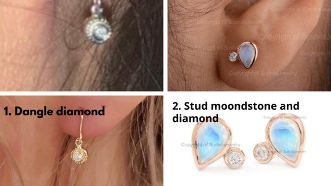 Which one of these earrings would you say looks best for daily?