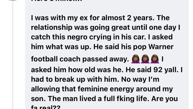 Ladies, if you catch your boyfriend crying alone would you consider that feminine and break up with him?
