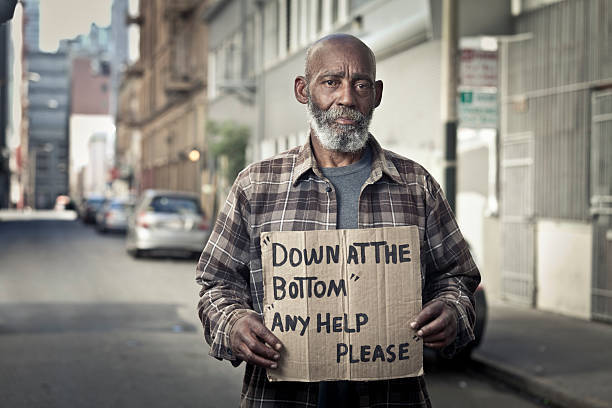 Homeless man